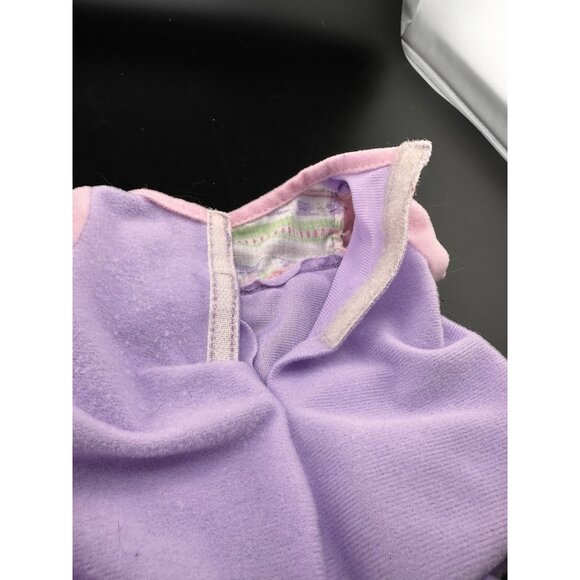 2004 OAA Cabbage Patch Kids Newborn Play Along Babies Doll Romper Purple Pink - Picture 7 of 9